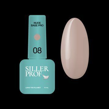 База для ногтей Siller Nude Base Pro №8, 15мл N029568 фото