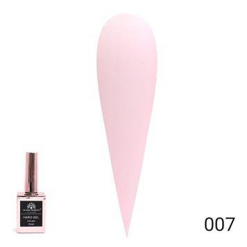 Твердый гель для ногтей Hard Gel GLOBAL FASHION №07, 15 мл 8229 фото