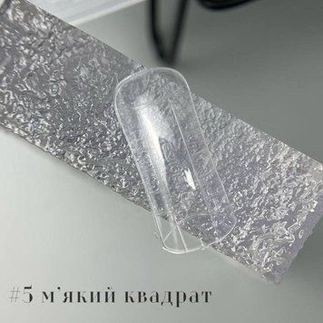 Верхние формы для наращивания RichcoloR 120 шт, Мягкий квадрат №5 N7632455 фото