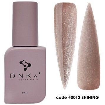 Камуфлирующая база для ногтей DNKa' Cover Base 012 Shining, 12 мл DNKA0012 фото