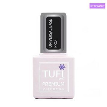 База для ногтей TUFI profi PREMIUM Universal Base Pro универсальная 15 мл 202730 фото