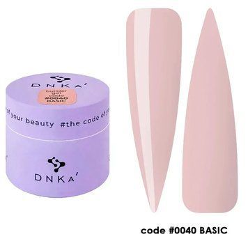 Гель для наращивания ногтей DNKa&rsquo; Builder Gel #0040 Basic , 15 мл FTBGD40-15 фото