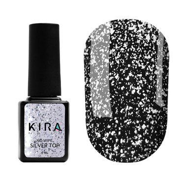 Топ для ногтей Kira Nails Silver Top без липкого слоя 6 мл N02806 фото