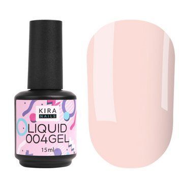 Рідкий гель Kira Nails Liquid Gel 004, 15 мл N459033 фото