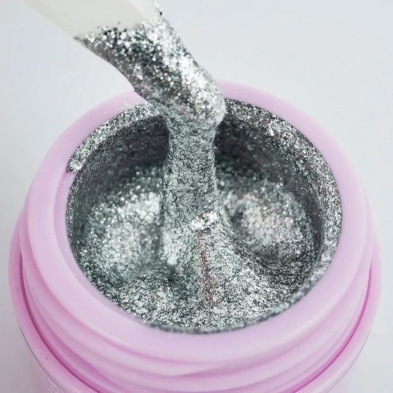 Гель-фарба TUFI profi PREMIUM Gel Paint Platinum срібло 5 гр 0311110 фото