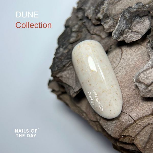 NAILSOFTHEDAY Let's special Dune/1 &mdash; светлый песок с золотистым переливом солнца гель лак для ногтей, перекрыв 567890 фото