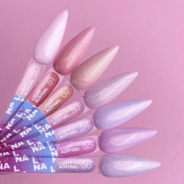 LUNA Light Acrygel №53 Рідкий гель для нігтів, 30 мл 75399 фото