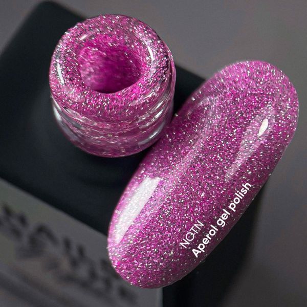 NAILSOFTHENIGHT Aperol &mdash; рожевий світловідбиваючий гель&ndash;лак для нігтів, 10 мл 48221238 фото