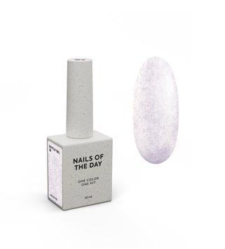 Гель для нігтів NAILSOFTHEDAY Bottle gel 38 &ndash; молочно-рожевий світловідбиваючий надміцний гель для укріплення нігтів, 10 мл 83438 фото
