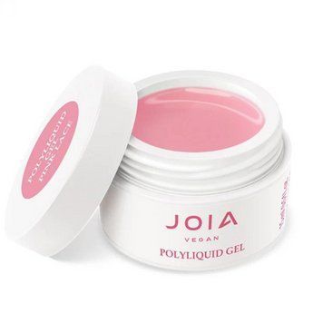 Жидкий полигель PolyLiquid Gel JOIA vegan Pink Lace, 15 мл N2407 фото