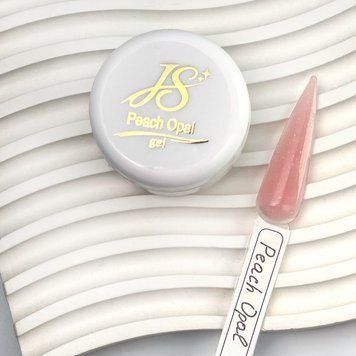 Гель для наращивания ногтей JS Peach Opal, 15 г N002356 фото
