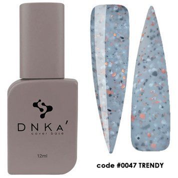 Камуфлирующая база для ногтей DNKa' Cover Base 047 Trendy, 12 мл DNKA0047 фото