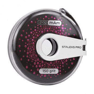 Сменный файл-лента в пластиковой катушке Staleks Pro 150 гритт (6 метров) ATClux-150 фото