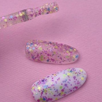 Топ Luna для гель-лака Top Confetti 13ml 74390 фото