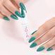 Светоотражающий Гель-лак для ногтей JOIA vegan №068 green, 6 мл 0538847 фото 2