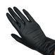 Нитриловые перчатки черного цвета Ceros Black 3.5 г, S, 50 пар/уп 13584 фото 2