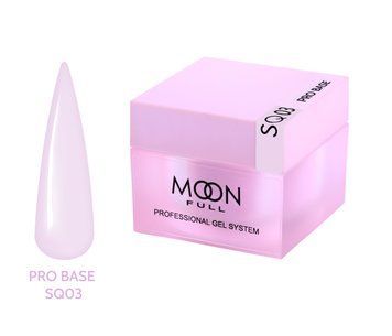 База для ногтей без HEMA та ТРО Moon Full Nude Pro Base №SQ03, 30 мл NSQ03 фото