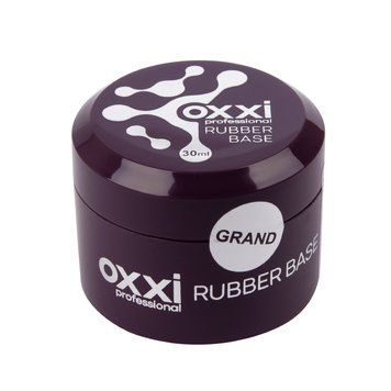 Каучуковая база для ногтей Oxxi Professional Grand Base, 30мл 6711945 фото