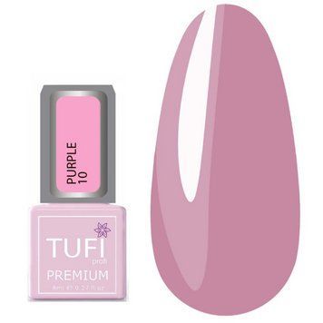 Гель-лак TUFI profi PREMIUM Purple 10 пыльная роза, 8мл 0102503 фото