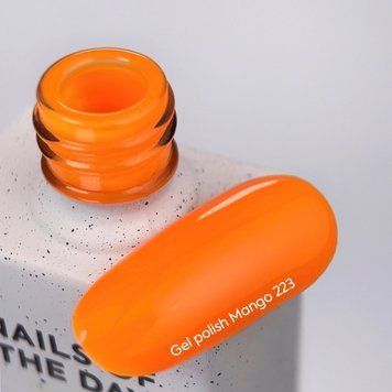 Гель&ndash;лак для ногтей NAILSOFTHEDAY Mango &ndash; неоново-оранжевый, 10 мл 5574223 фото