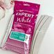 Сменные белые файлы для пилки полумесяц на мягкой основе Staleks Pro EXPERT 40, 100 грит (30 шт) DFE-40-100w фото 3