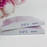 Пилка для ногтей OPI полукруг 180/240 упаковка (25 шт) N004956 фото