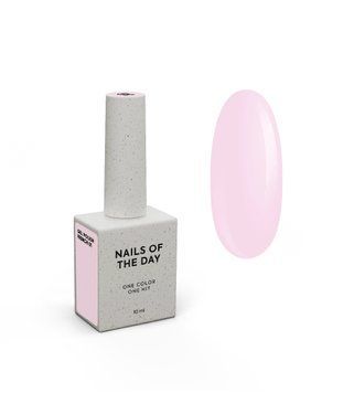 NAILSOFTHEDAY Gel Polish French 01 - розовато-нюдовый гель-лак с пониженным уровнем пигментации, 10 мл 002210 фото