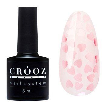 Топовое покрытие для ногтей Crooz Top LOVE, 8мл 09017 фото