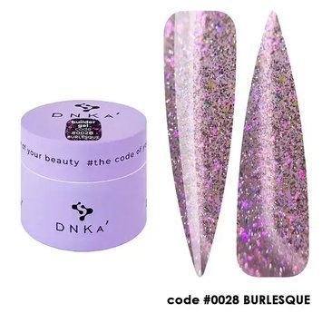 Гель для наращивания ногтей DNKa&rsquo; Builder Gel 28 Burlesque, 15 мл BGD28-15 фото