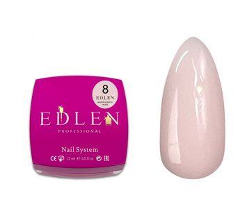 Edlen Гель для ногтей Water Acrygel Nude 08 (светло-персиковый), 15 мл 13498 фото