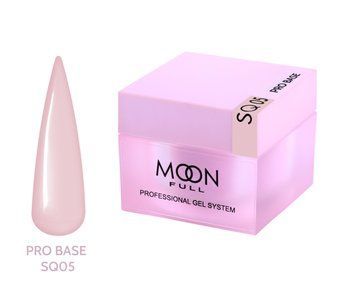 База для ногтей без HEMA та ТРО Moon Full Nude Pro Base №SQ05, 30 мл NSQ05 фото