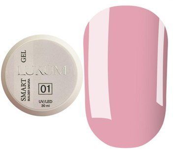 Гель для наращивания ногтей Lukum Smart Gel №01, 30 мл N09513 фото