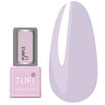 Гель-лак TUFI profi PREMIUM Purple 17 горная лаванда, 8мл 0102511 фото