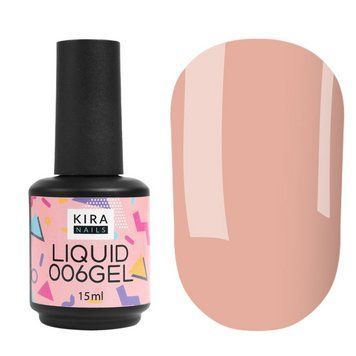Жидкий гель Kira Nails Liquid Gel 006, 15 мл N459035 фото