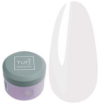 Гель для наращивания TUFI profi Builder Gel UV/LED 05 Baby Milk 15 мл N0324493 фото