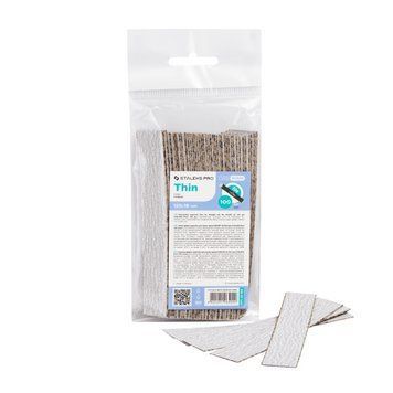 Сменные файлы PapMam для прямой пилки 100 грит STALEKS PRO SMART 22 (50 шт) DFC-22-100 фото