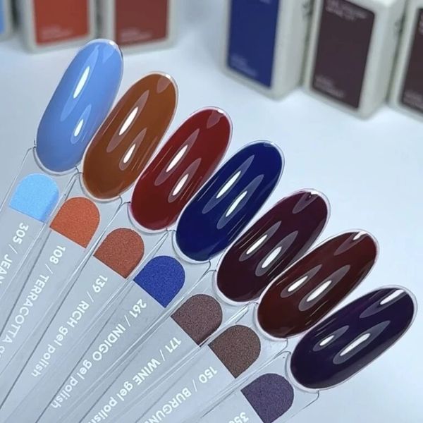 NAILSOFTHEDAY Gel polish Rich &mdash; червоний гель-лак, що перекривається в один шар, 10 мл 3590784 фото
