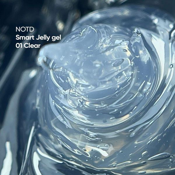 NAILSOFTHEDAY Smart Jelly gel 01 &ndash; прозрачный строительный гель желе для ногтей, 15 мл N345432 фото