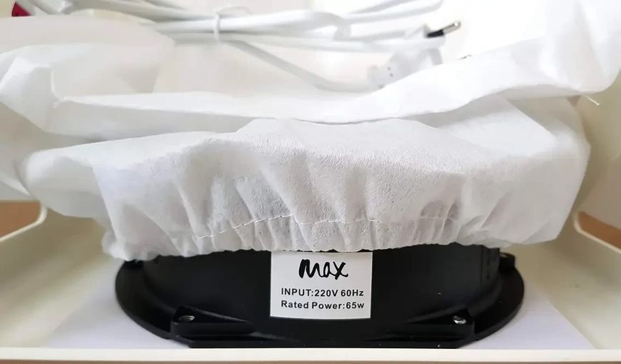 Витяжка для манікюру MAX ULTIMATE 100 Вт біла N115521 фото