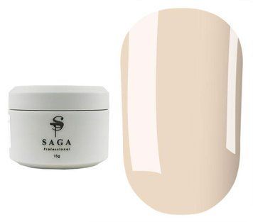 Гель для нарощування SAGA professional Builder Gel Veil 09 (бежево-молочний), 15 мл N01909 фото