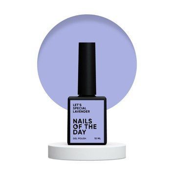 NAILSOFTHEDAY Let's special Lavender &ndash; лиловый, перекрывающийся в один слой, 10 мл 5645552467 фото