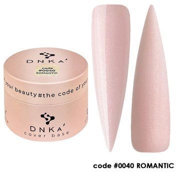 Камуфлирующая база для ногтей DNKa' Cover Base 040 Romantic, 30 мл DNKA0040-30 фото