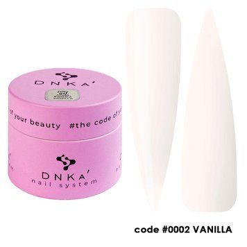 Гель для нарощування та моделювання нігтів DNKa' Jelly Gel 02 Vanilla, 15мл JGD0002 фото