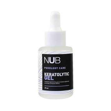 Гель-кератолитик для удаления мозолей и натоптышей NUB Podology Care Keratolytic Gel с мочевиной 38% 30 мл N0962646 фото