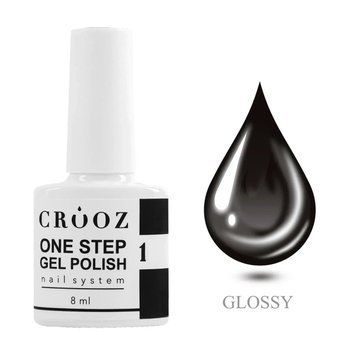 Однофазний гель лак Crooz One Step 01, 8 мл SO01 фото