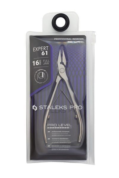 Кусачки профессиональные для вросшего ногтя Staleks Pro Expert 61, 16 мм NЕ-61-16 фото
