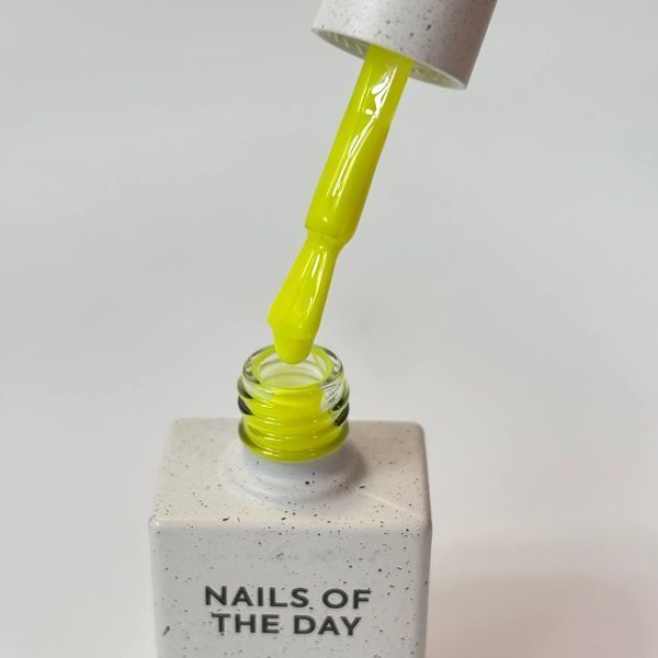 Гель&ndash;лак для нігтів NAILSOFTHEDAY Banana - неоново-жовтий, 10 мл 5574228 фото