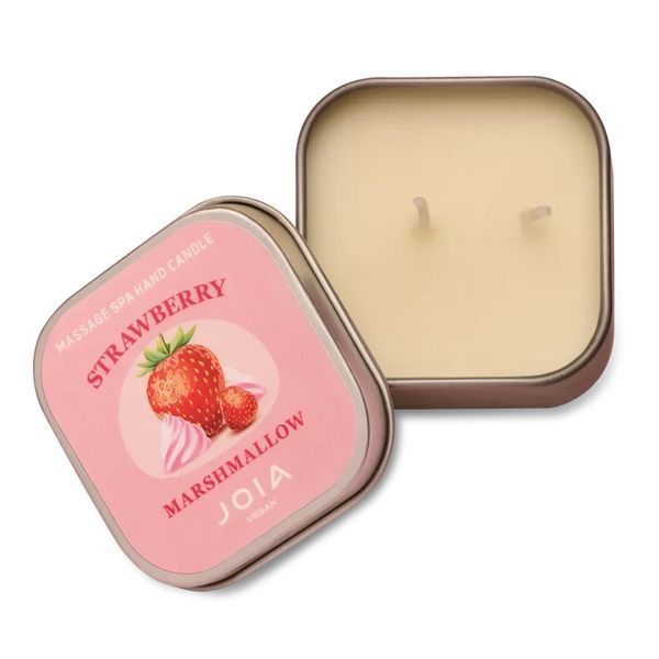 Массажная свеча Massage Spa Hand Candle Strawberry Marshmallow JOIA vegan, 65 мл 11186 фото