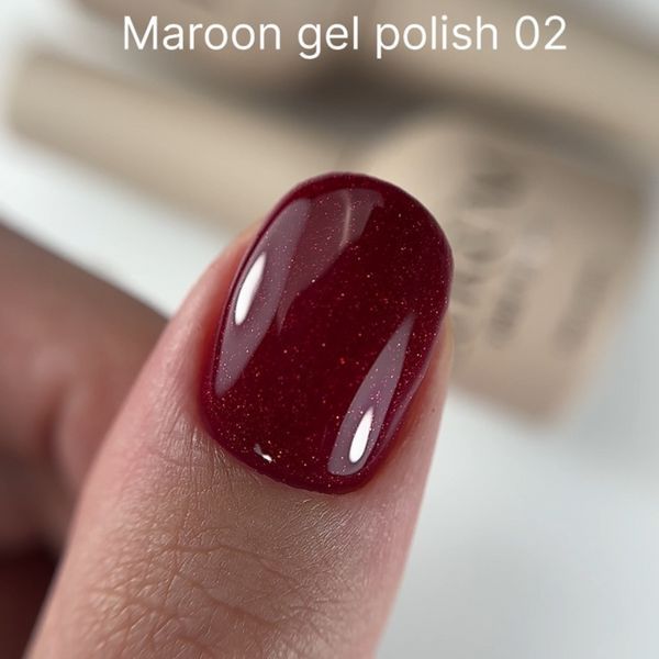 Гель лак Lukum Maroon Collection gel polish 02, 10 мл N09536 фото