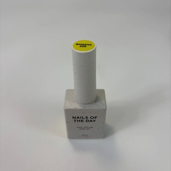 Гель&ndash;лак для нігтів NAILSOFTHEDAY Banana - неоново-жовтий, 10 мл 5574228 фото